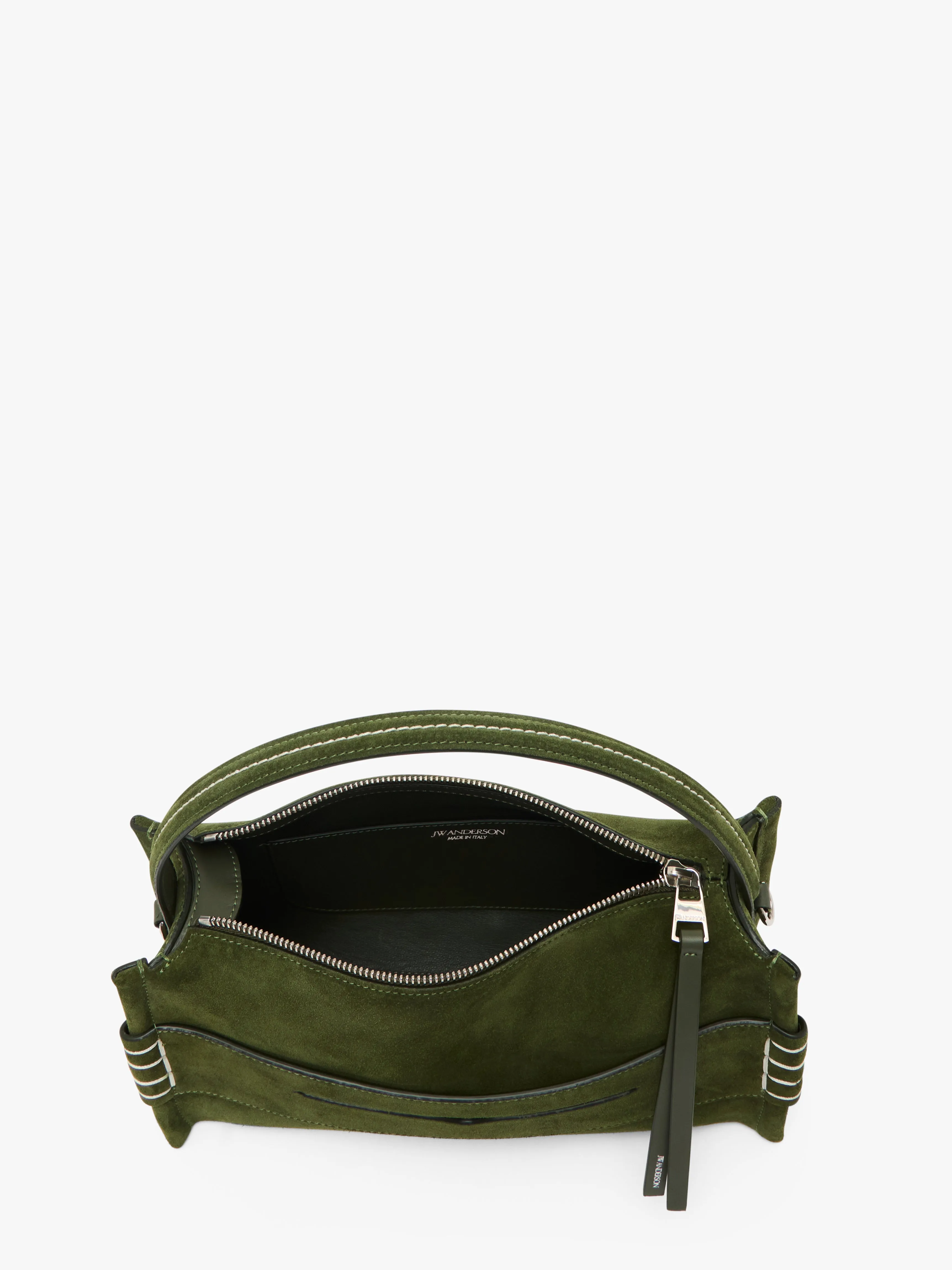 MEDIUM LOAFER BAG - SUEDE SHOULDER BAG
