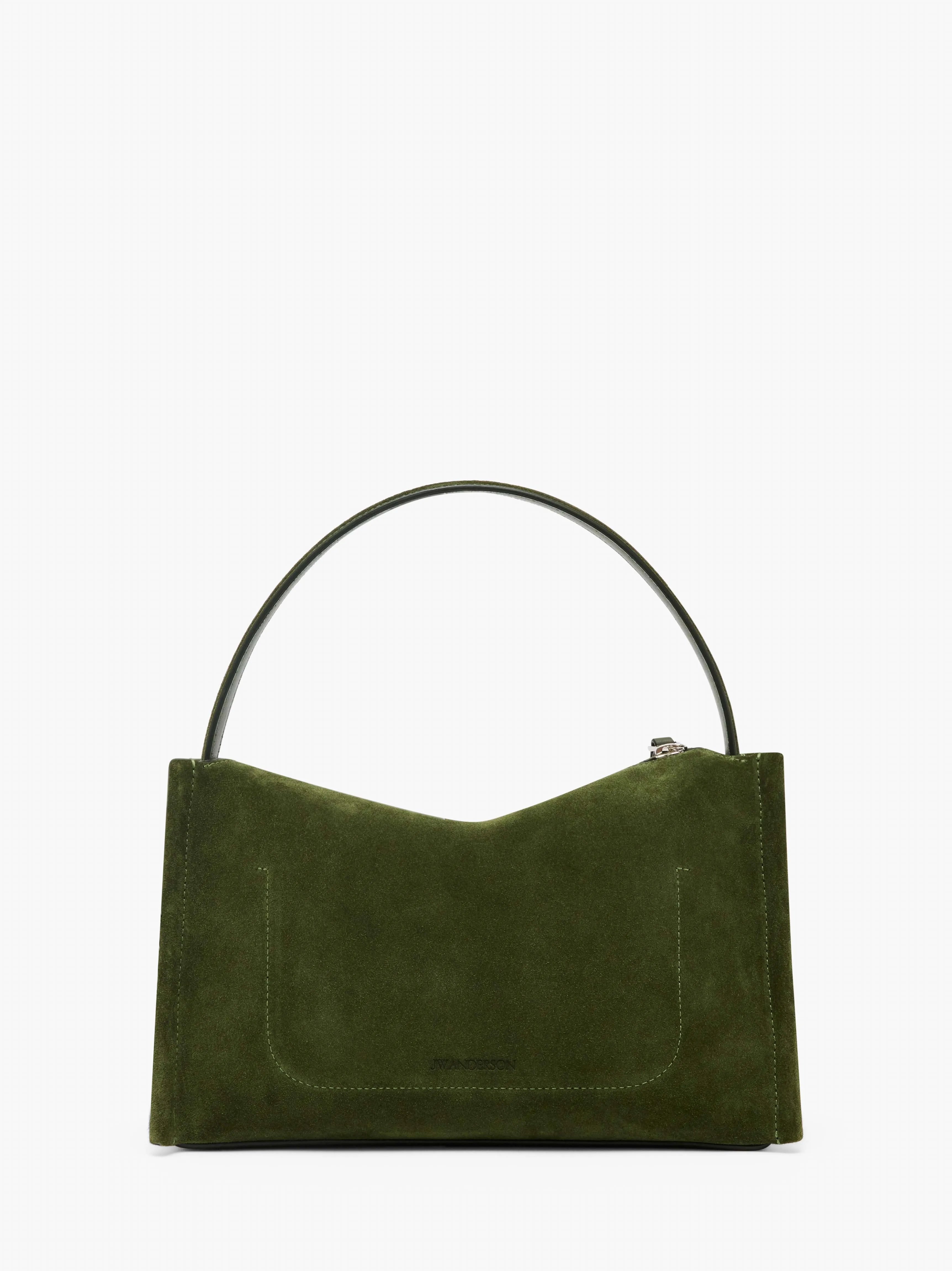 MEDIUM LOAFER BAG - SUEDE SHOULDER BAG