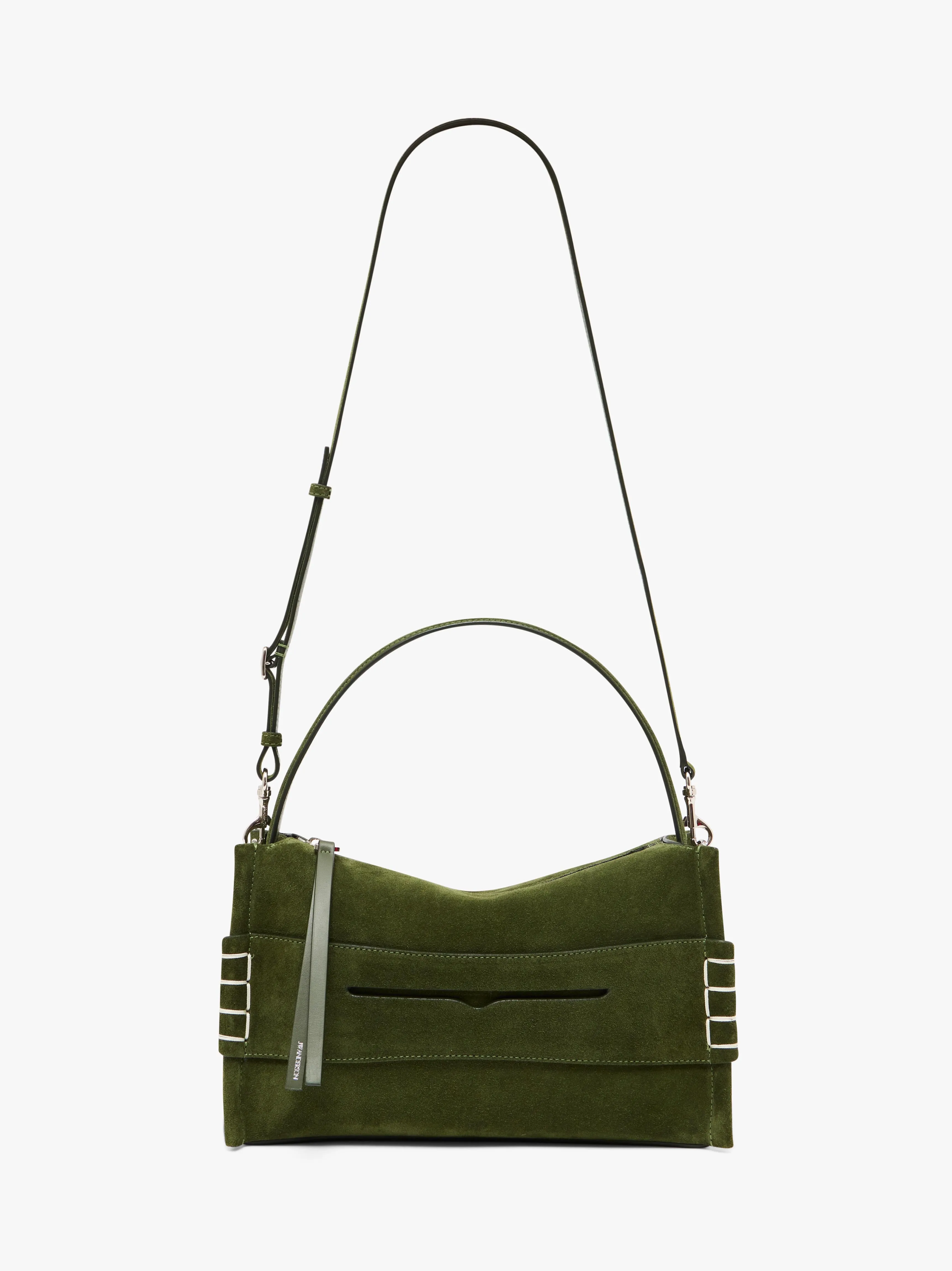 MEDIUM LOAFER BAG - SUEDE SHOULDER BAG