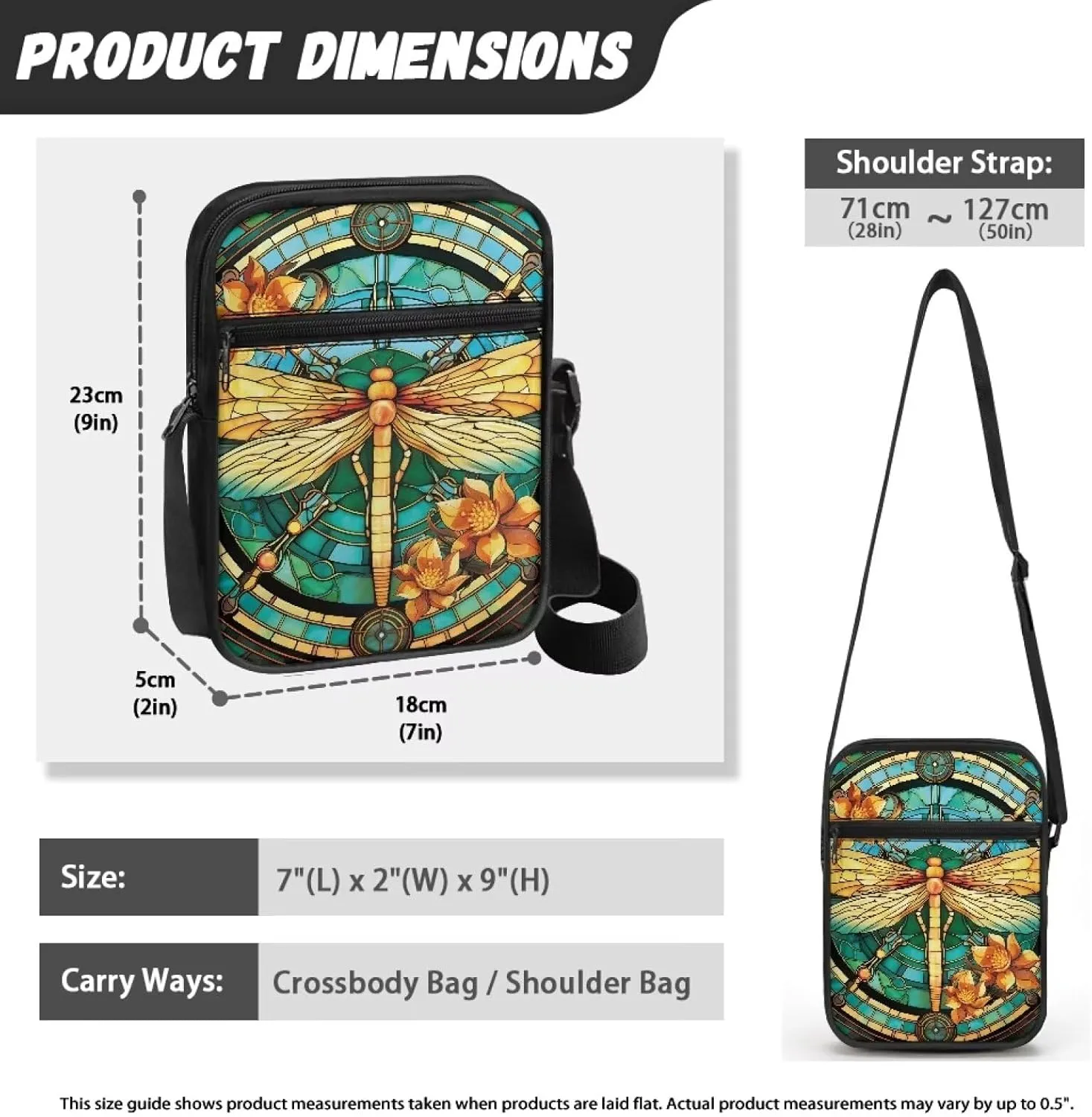 Messenger Bag for Women Crossbody Cell Phone Purse Small Shoulder Pouch for Outdoor