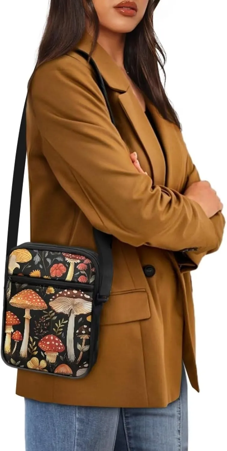 Messenger Bag for Women Crossbody Cell Phone Purse Small Shoulder Pouch for Outdoor