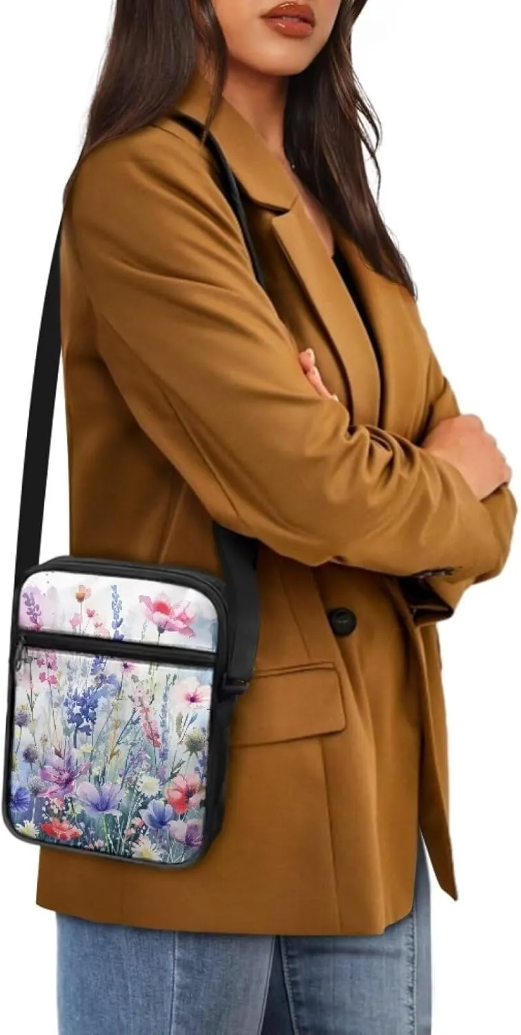 Messenger Bag for Women Crossbody Cell Phone Purse Small Shoulder Pouch for Outdoor