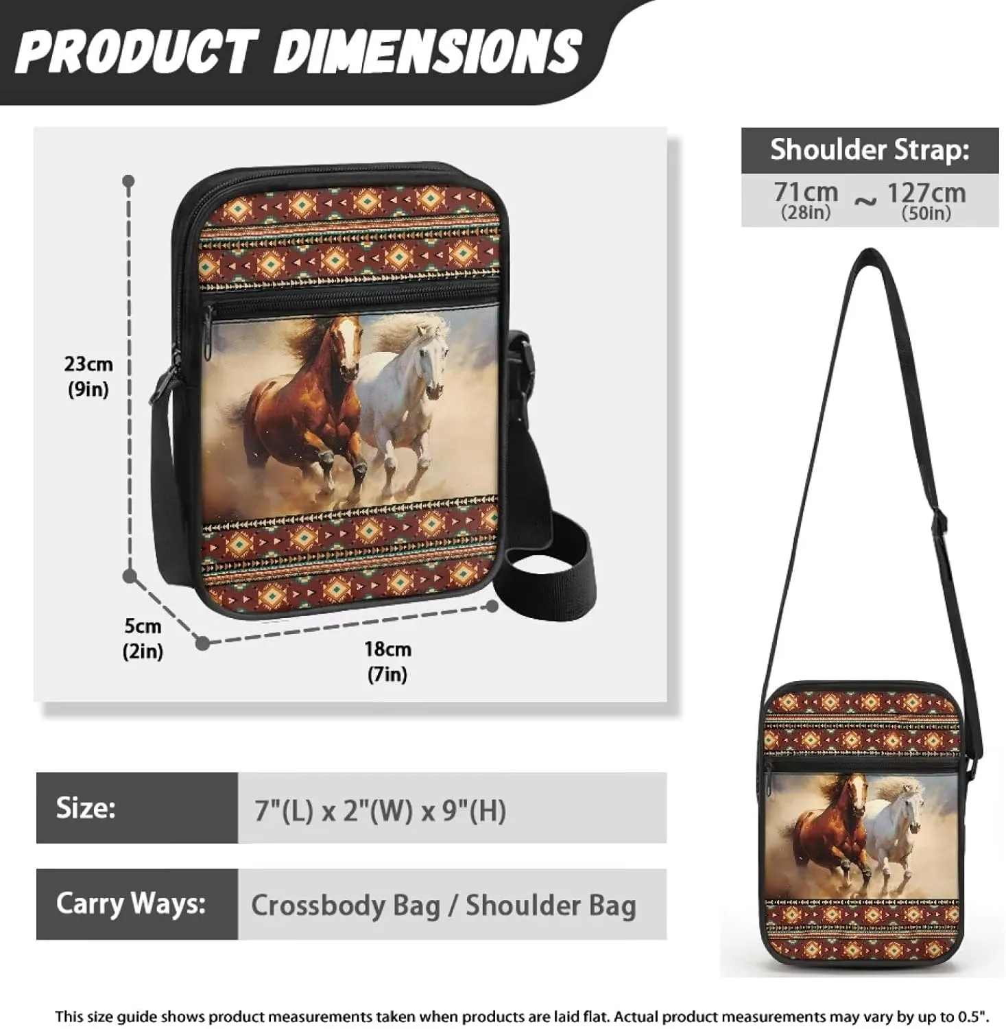 Messenger Bag Vintage Ladies Handbags Cross Body Designer Polyester Purse with Front Pockets