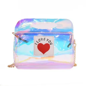 Messenger Glitter Leather Bag