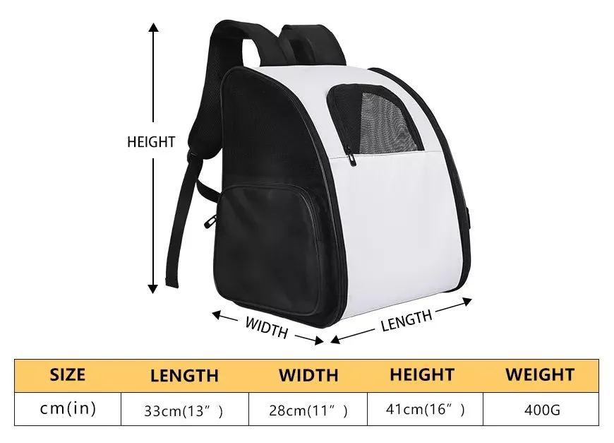 Miami Leopard Print Luxury Pet Carrier Backpack