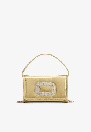 Micro Pilgrim Leather Top Handle Bag
