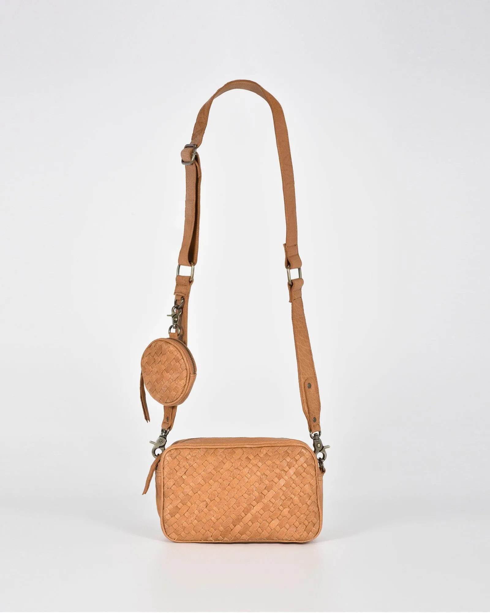Millner Woven Leather Camera Bag
