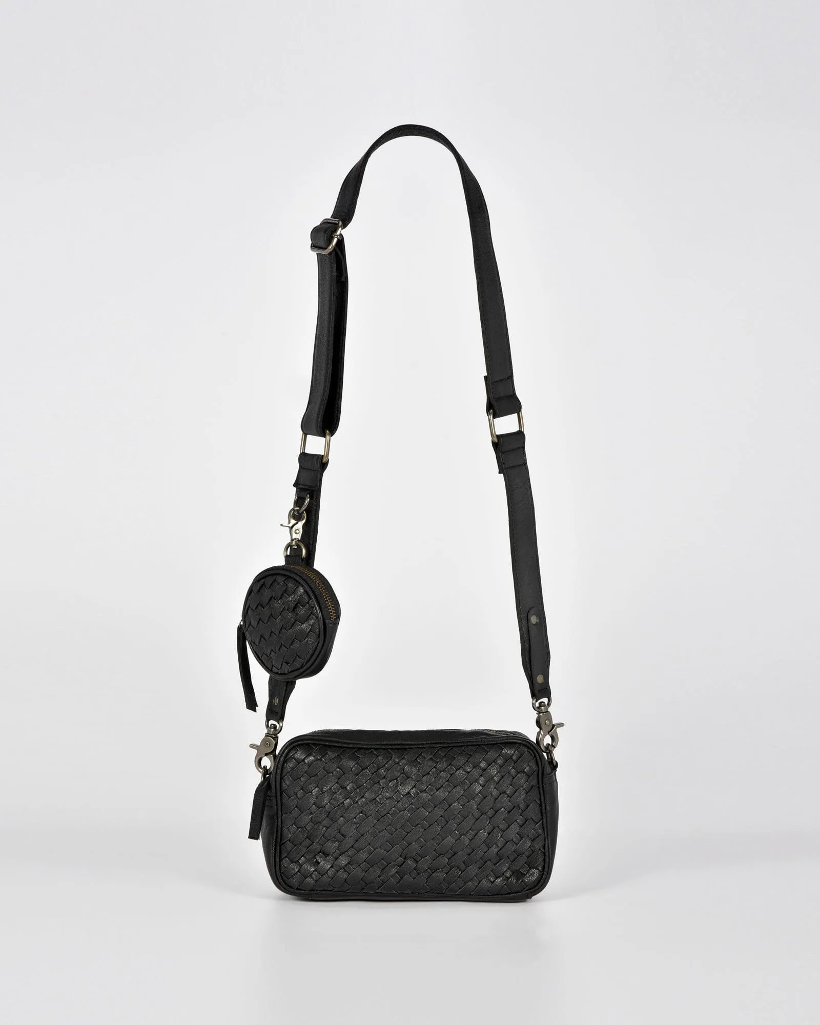Millner Woven Leather Camera Bag