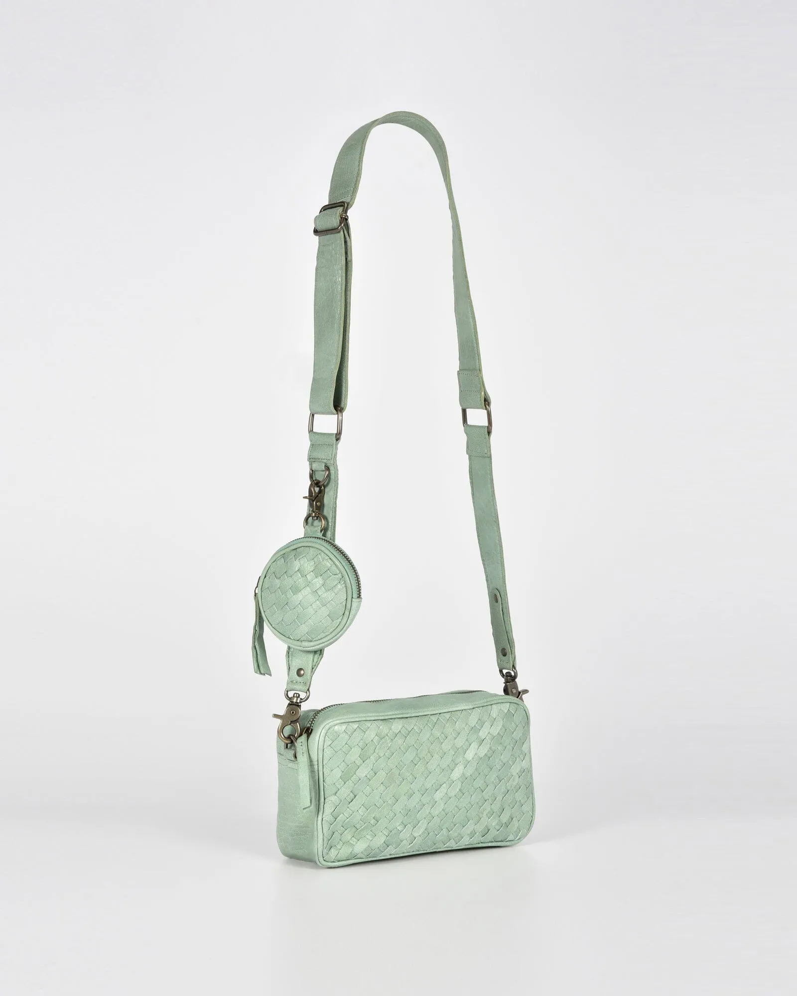 Millner Woven Leather Camera Bag