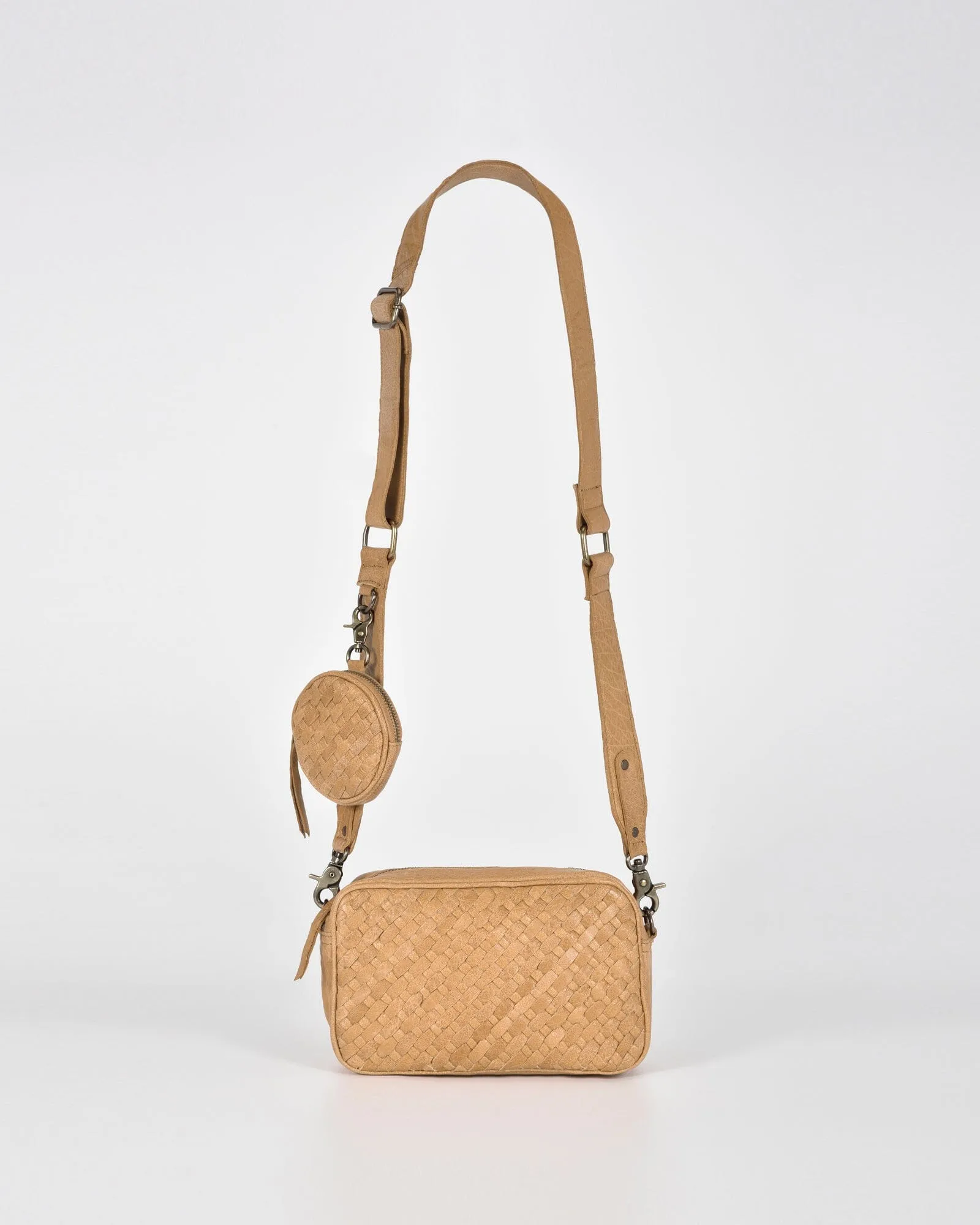 Millner Woven Leather Camera Bag