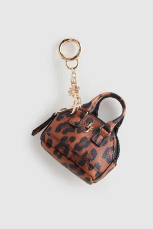 Mini Leopard Bag Charm