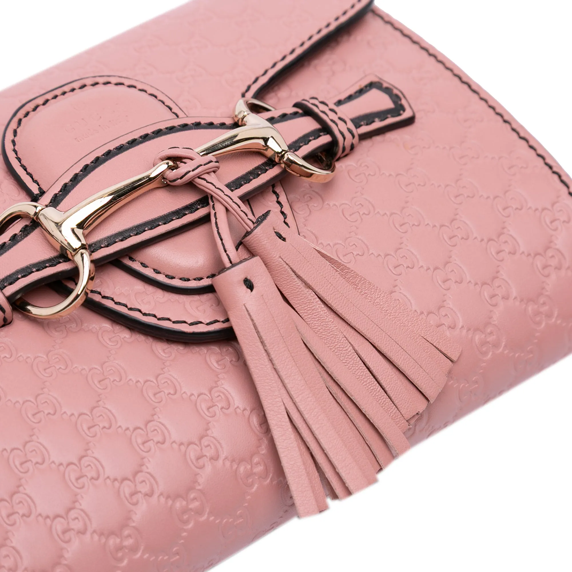 Mini Microguccissima Emily Crossbody