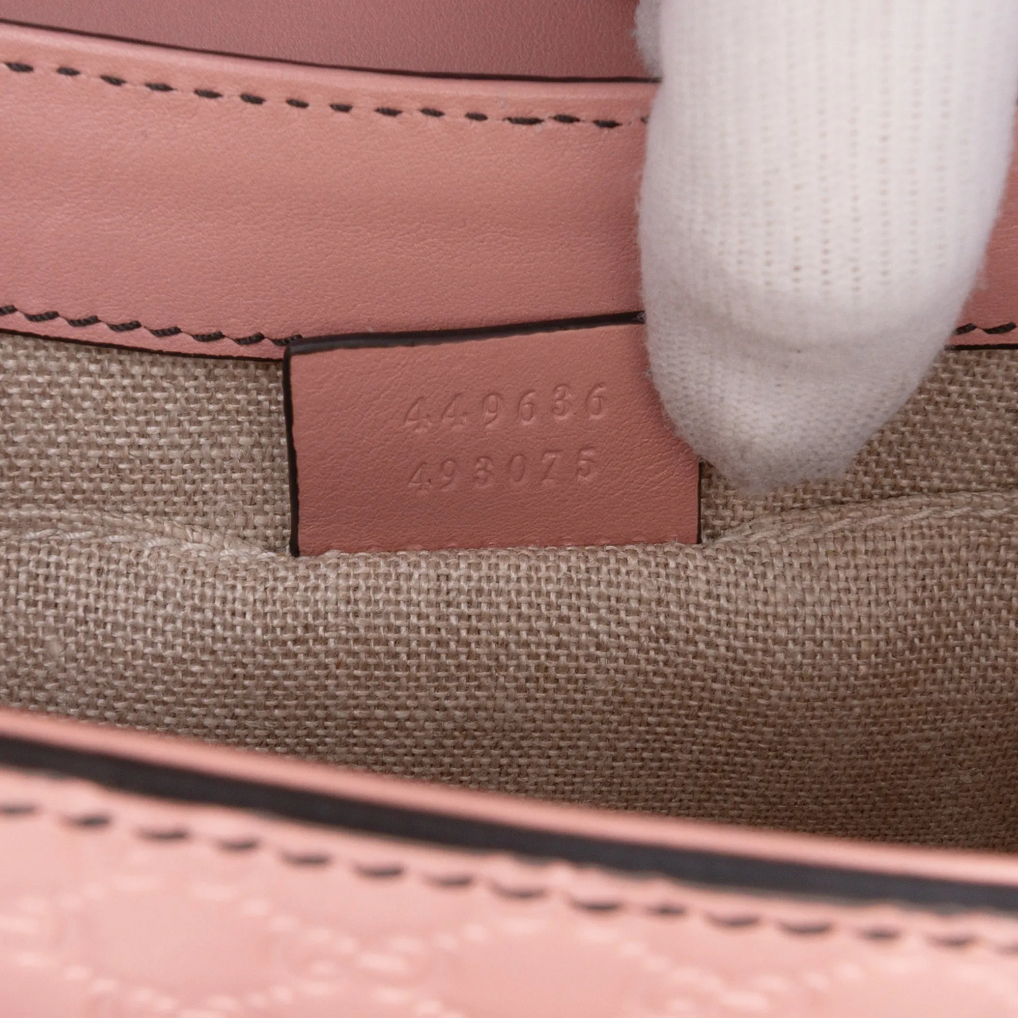 Mini Microguccissima Emily Crossbody