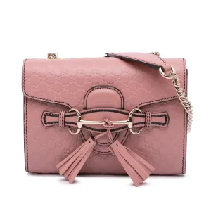 Mini Microguccissima Emily Crossbody