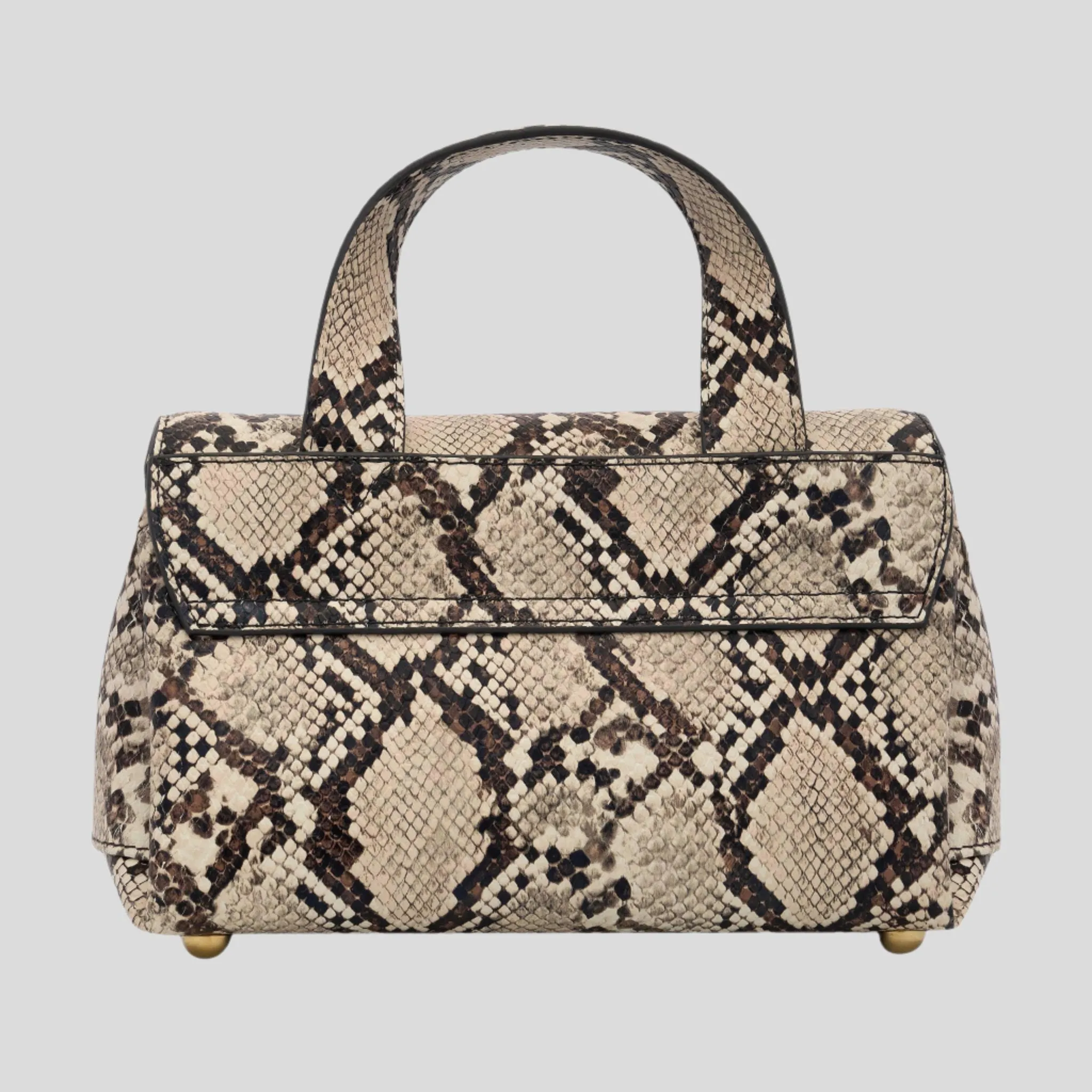 Mini Tryhard Leather Crossbody Bag -- Snake