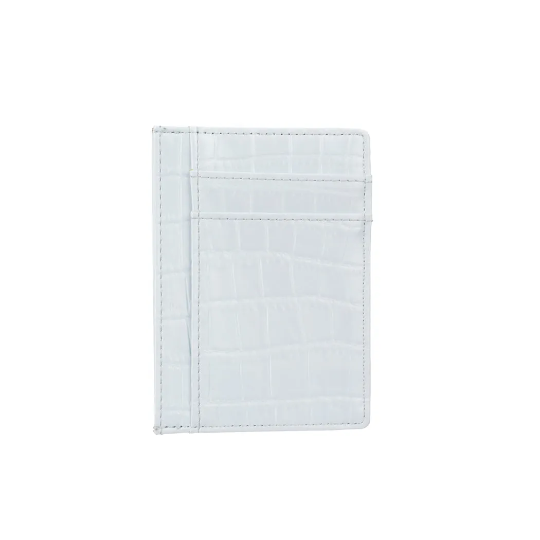 MINISO Iridescent Card Holder Light Blue