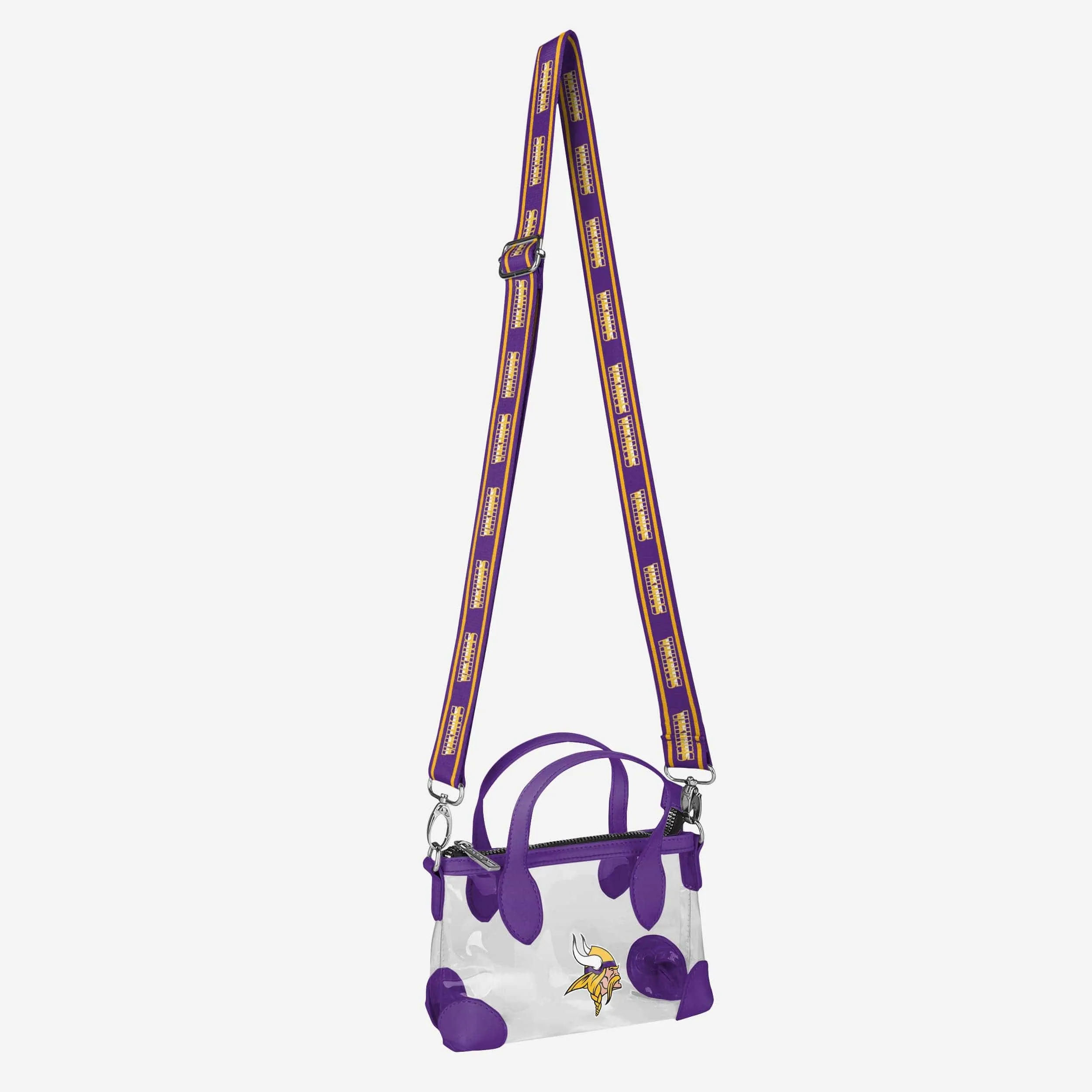 Minnesota Vikings Big Logo Clear Crossbody Mini Purse