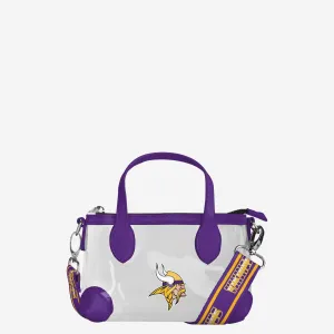 Minnesota Vikings Big Logo Clear Crossbody Mini Purse