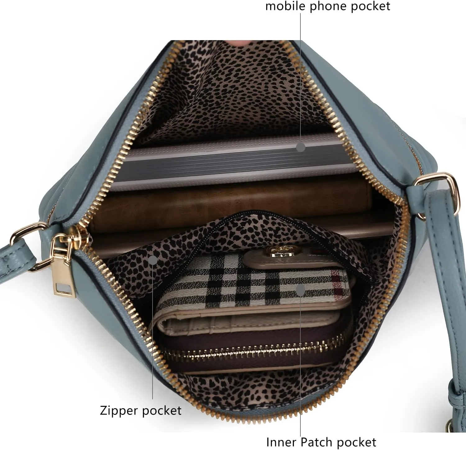 MKF Crossbody Bags for Women Purses and Handbags Tassel – Side Messenger Bag