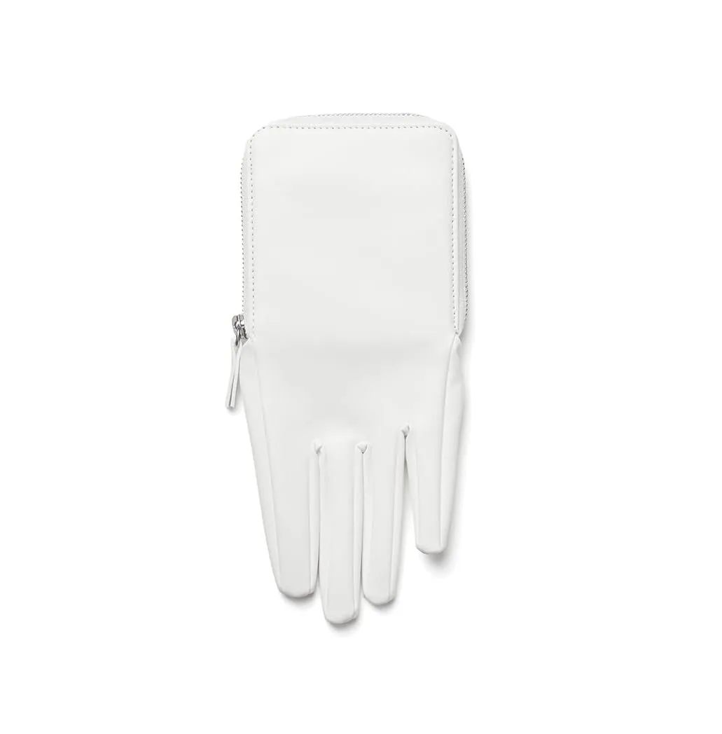 MM6 Maison Margiela Spare Parts Glove Crossbody White One Size