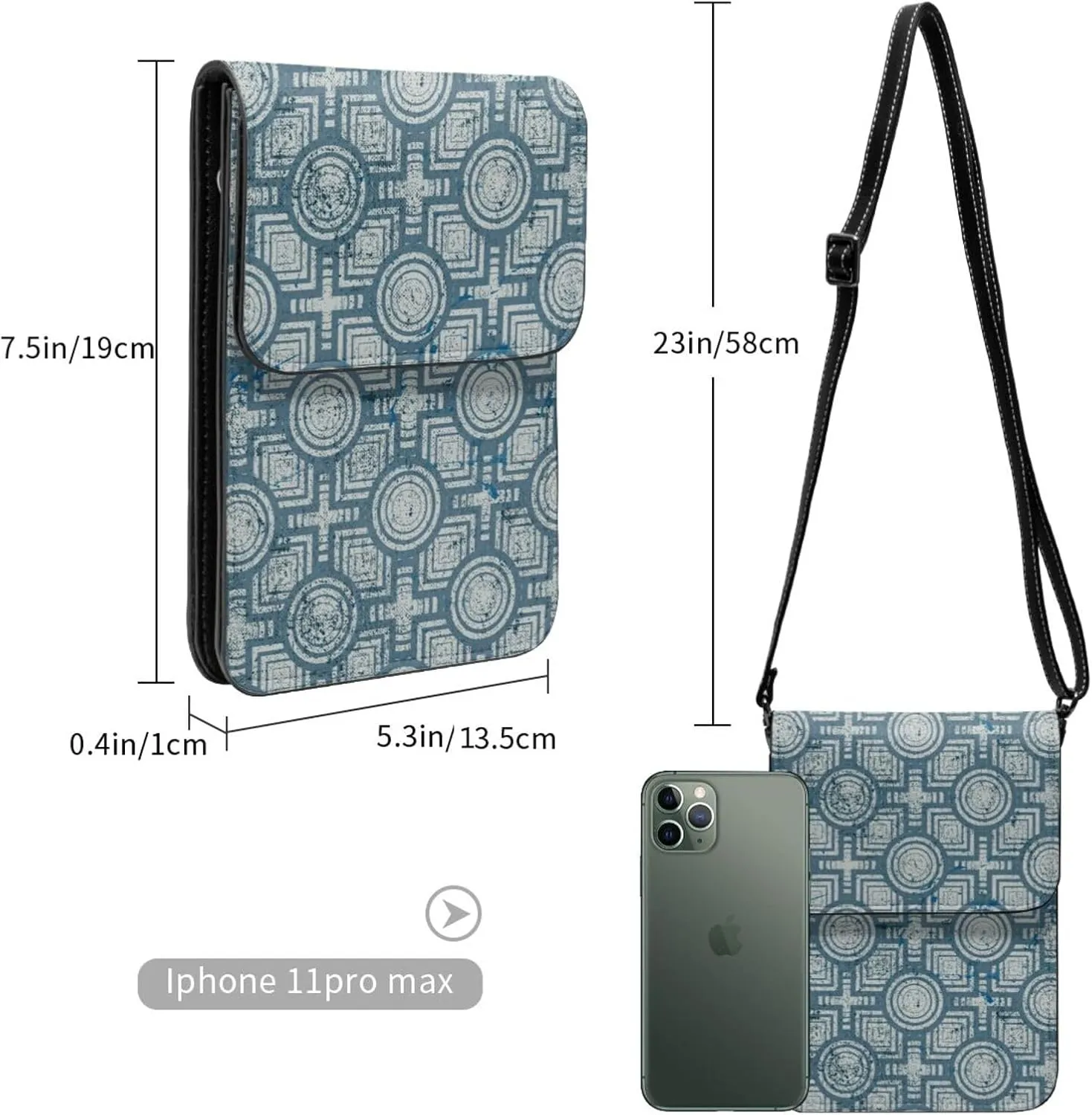 Mmm Fight Womens Crossbody Bags Candy Phone Bag Wallet Purses Adjustable Strap