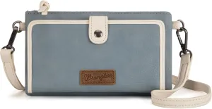Montana West x Wrangler Crossbody Wallet Purse for Women Clutch Purse with Card Holder Wallet