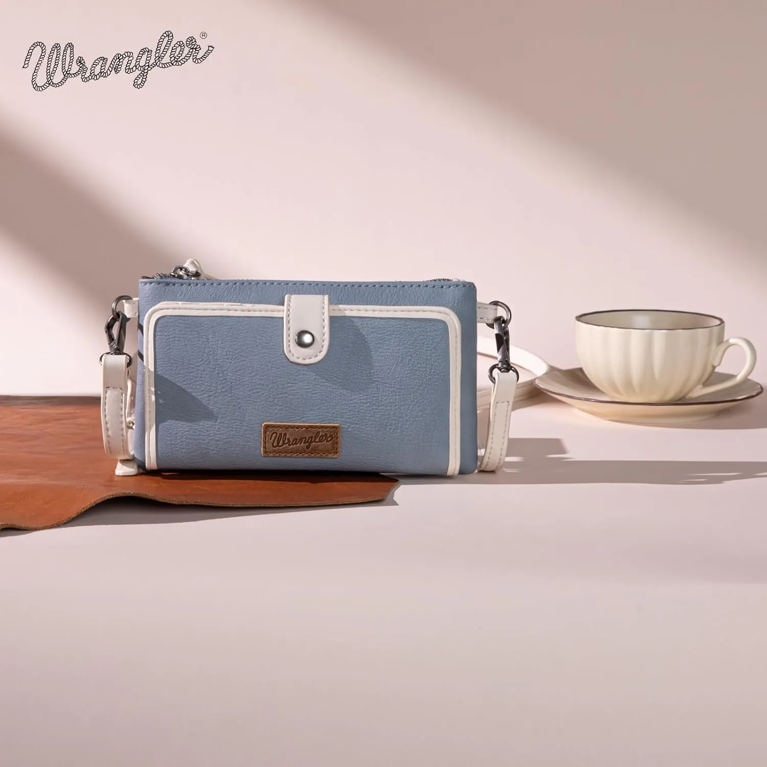 Montana West x Wrangler Crossbody Wallet Purse for Women Clutch Purse with Card Holder Wallet