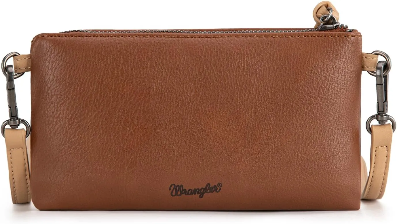 Montana West x Wrangler Crossbody Wallet Purse for Women Clutch Purse with Card Holder Wallet