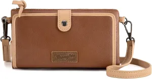 Montana West x Wrangler Crossbody Wallet Purse for Women Clutch Purse with Card Holder Wallet