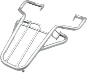 Motorcycle Rear Cargo Carrier for Xt250 2000-2005 Motorcycle Cargo Shelf Bracket Rear Rack Travel Saddlebag Luggage Motorcycle Luggage Rack(Silver)
