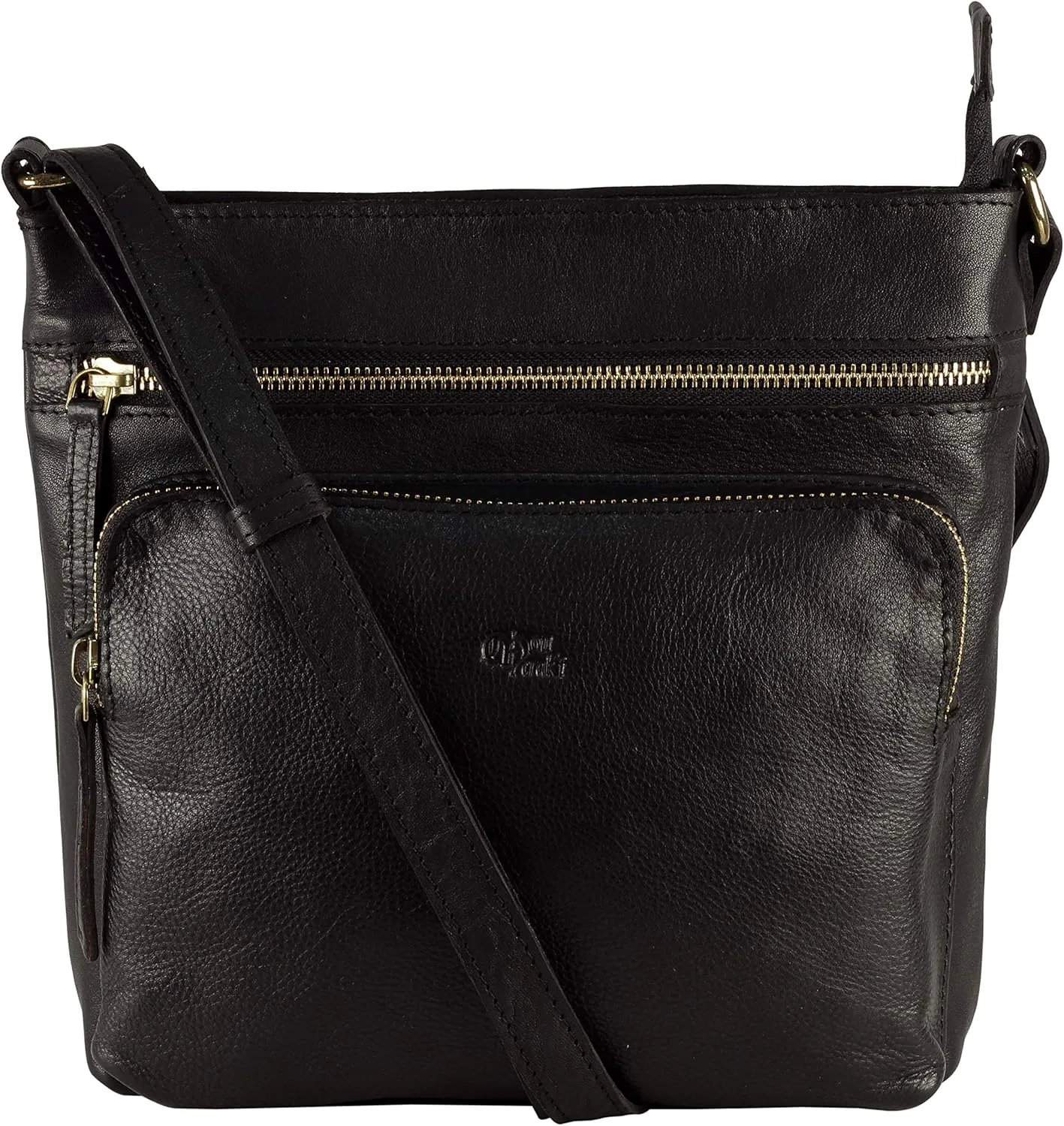Mou Meraki Genuine Leather Crossbody Purse and Handbags - Crossover Bag Over the Shoulder Women
