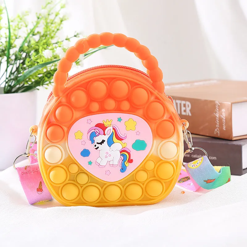 Mouse Killer Pioneer Cartoon Princess Silicone Decompression Coin Purses