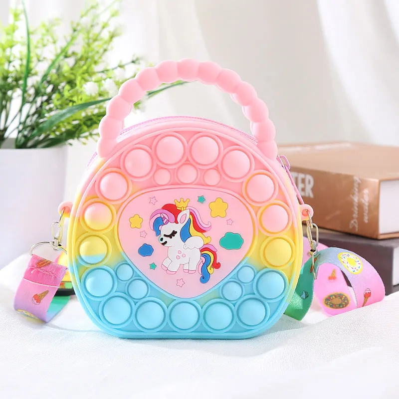 Mouse Killer Pioneer Cartoon Princess Silicone Decompression Coin Purses