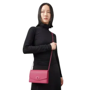 Mulberry Pink Darley Crossbody Bag - NEW
