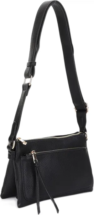 Multicompartment Functional Women Travel Crossbody with Comfortable Shoulder Strap
