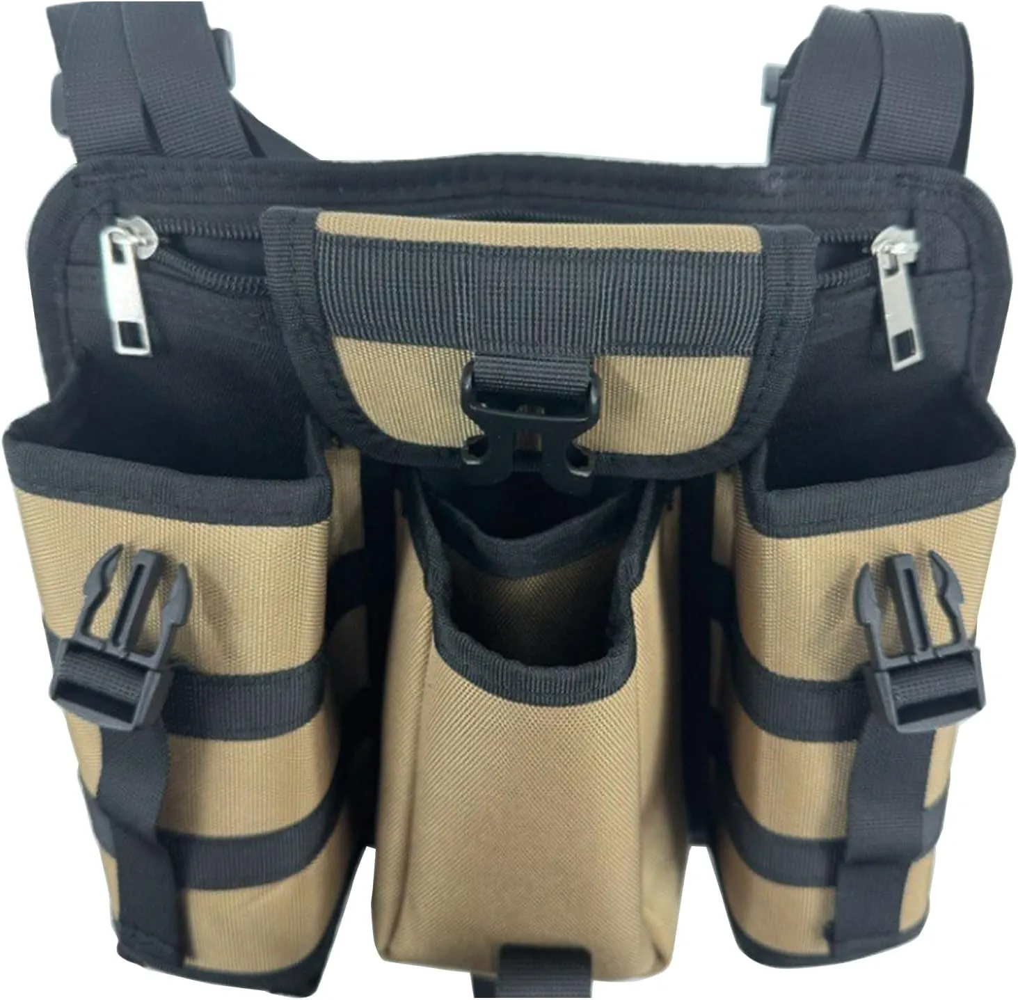 Multifunctional Bag Tacticals Chest Bag With Water Bottle Holder Sport Crossbody Bag Tool Storage Bag For Climbing