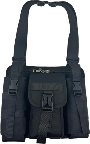 Multifunctional Bag Tacticals Chest Bag With Water Bottle Holder Sport Crossbody Bag Tool Storage Bag For Climbing