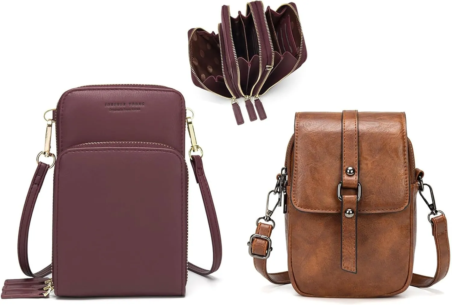 myfriday Small Crossbody Phone Purse for Women