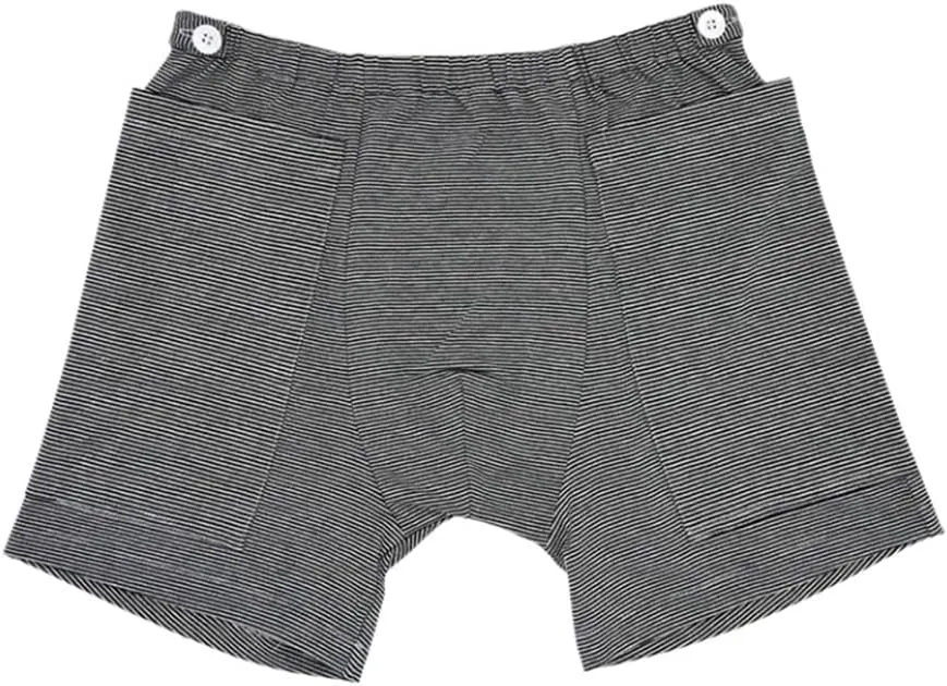 Nephrostomy Bag Shorts, Incontinence Care Trousers Catheter Underwear, Nephrostomy Catheter Leg Bag Holder Underwear (M)