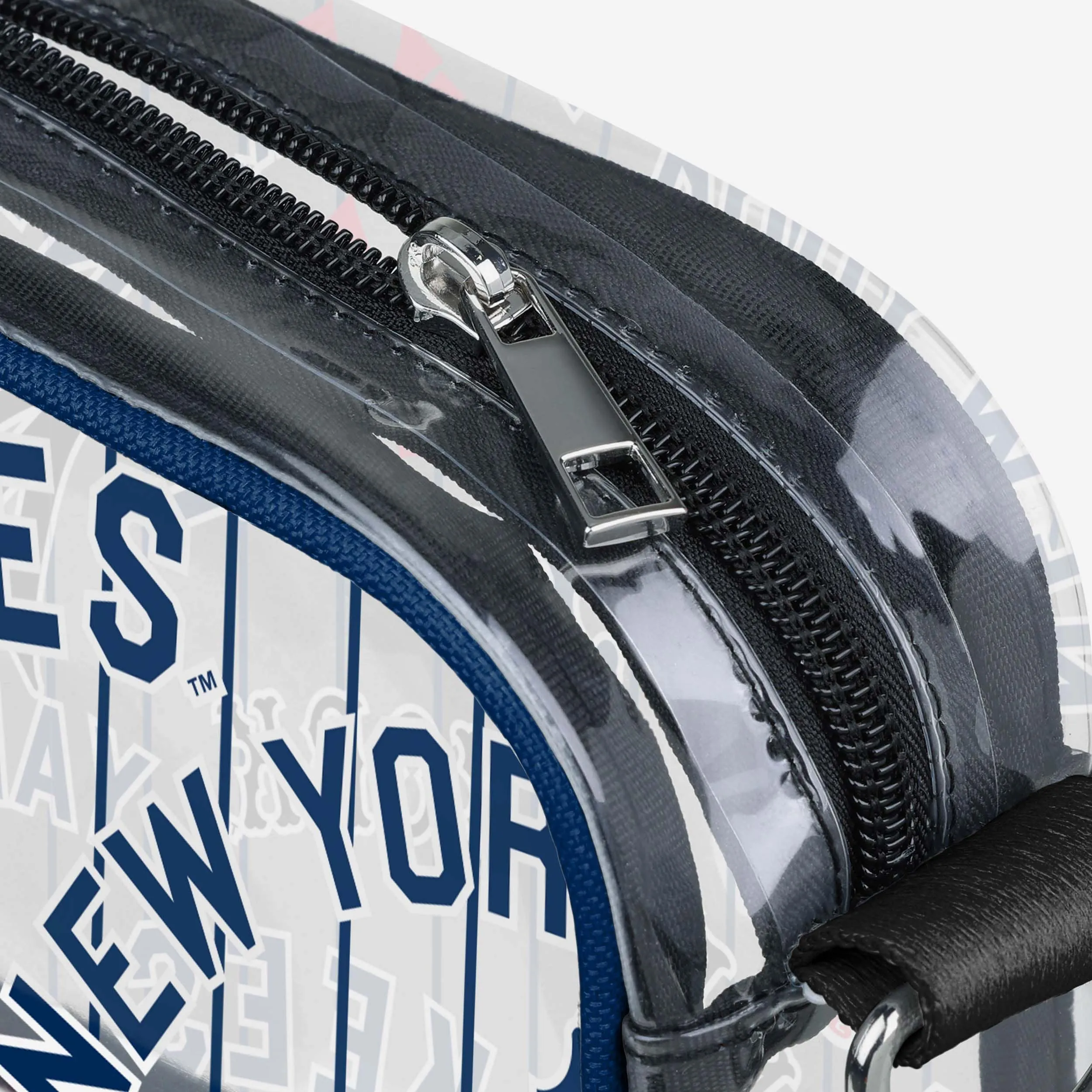 New York Yankees Repeat Retro Print Clear Crossbody Bag