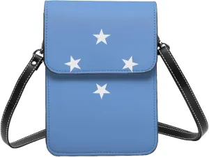 Nicaragua Nicaraguan Flag Small Crossbody Purse Cell Phone Bag for Women