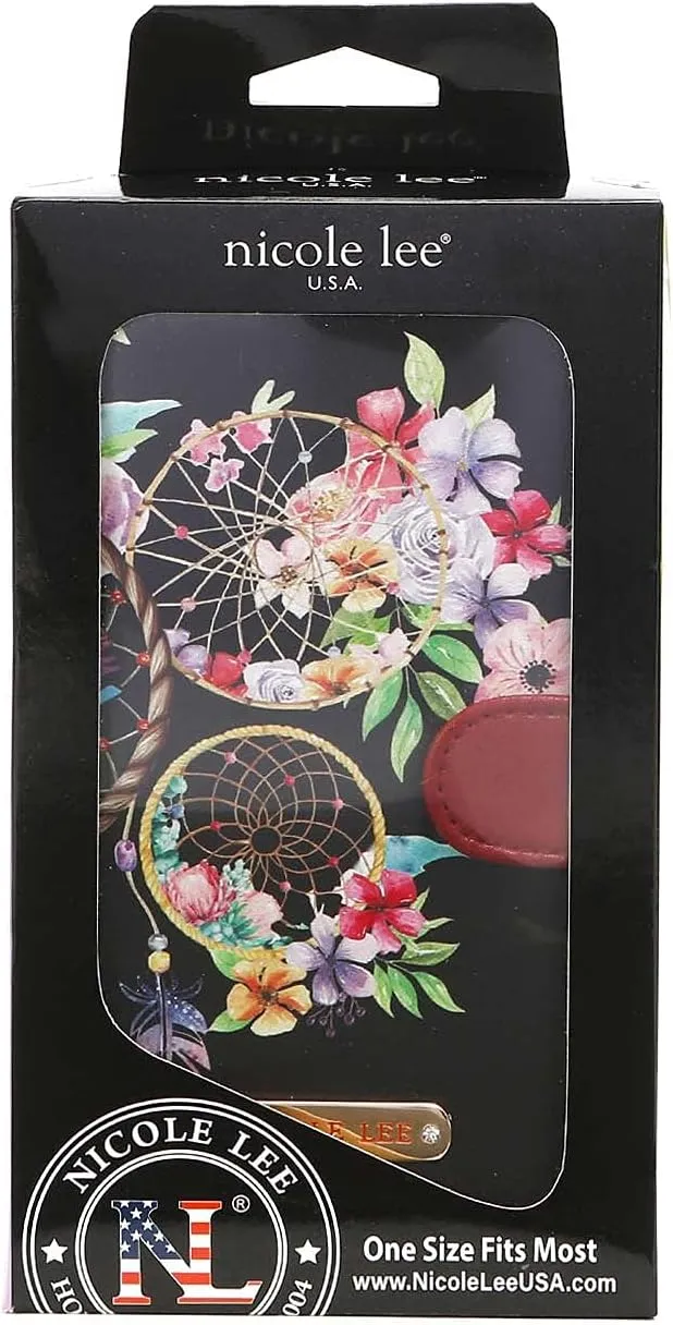 Nicole Lee 2 Piece Phone Case Crossbody Wallet (DREAM OFALL COLORS)