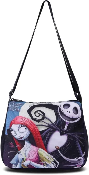 Nightmare Before Christmas Crossbody Bags Jack Skellington Shoulder Bag Jack Sally Wallet Purse Coin Pouch (Bag SDY 2404)