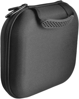 NUOBESTY Vr Glasses Storage Bag Zipper Pouch Fabric Black Seismic Decompression