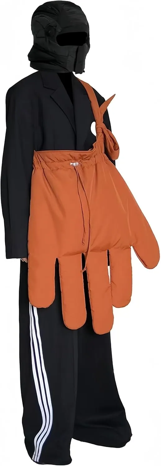 Nylon Large Glove Crossbody Bag Women Fashionable Shoulder Bag Tote bag for Everyday Casual Travel Interesting shapes