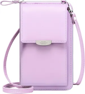 OIDERY Small Crossbody Phone Bags Cellphone Wallet Purse for Women with Credit Card Slots