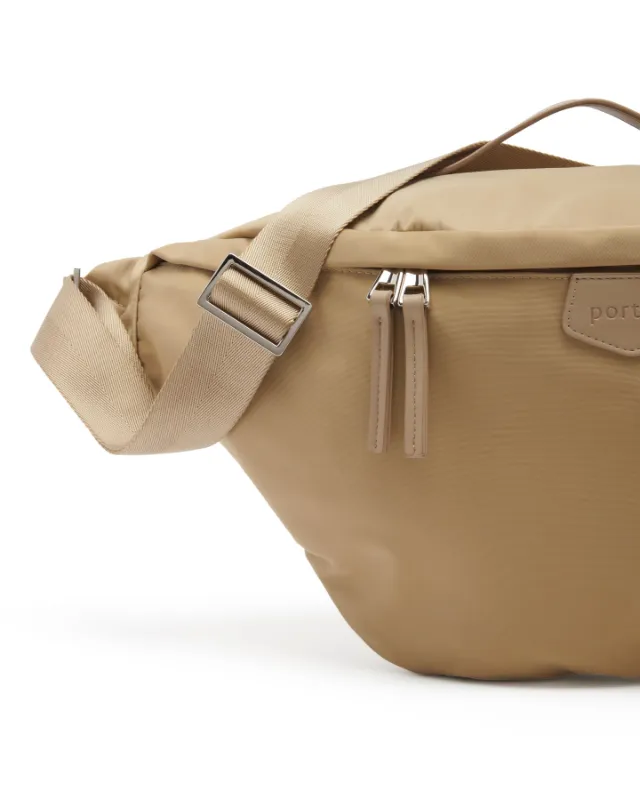 On-The-Go Nylon Bag - Taupe