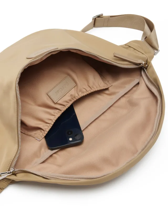On-The-Go Nylon Bag - Taupe