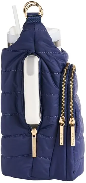 Original HydroBag Handle Collection | Large Crossbody Water Bottle Holder with Strap & Zipper Slot for Handle