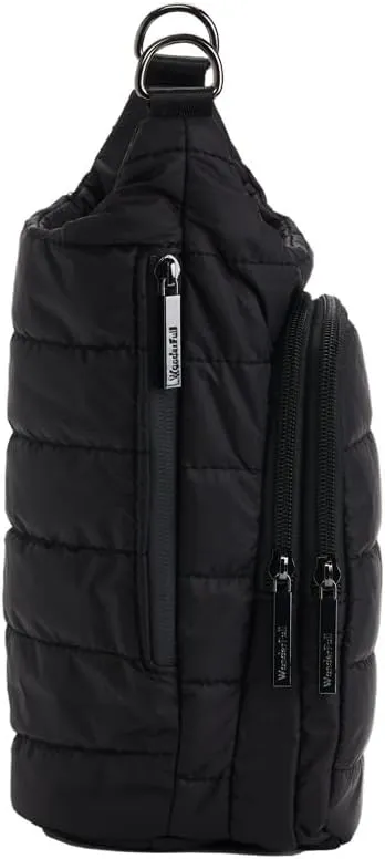 Original HydroBag Handle Collection | Large Crossbody Water Bottle Holder with Strap & Zipper Slot for Handle